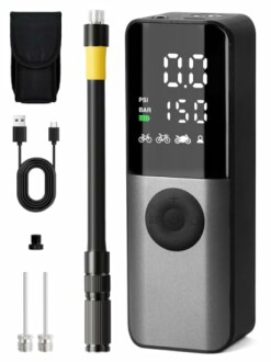 GPUTEK Electric Bike Pump